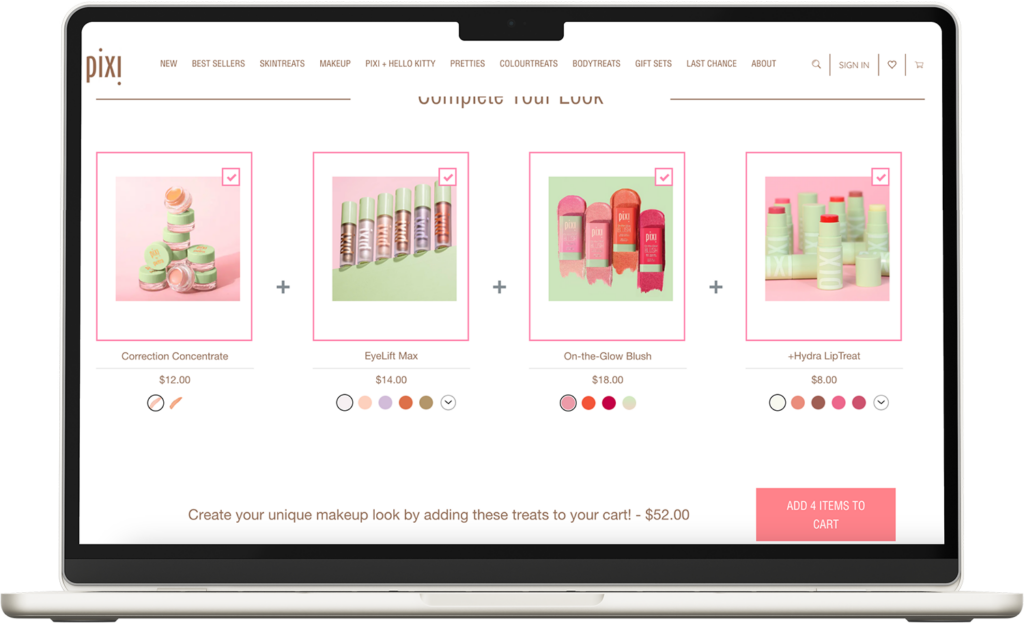 Cross-selling with a dynamic bundle add-to-cart